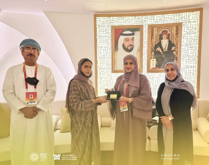 تكريم خليجي لمبتكرة عمانية