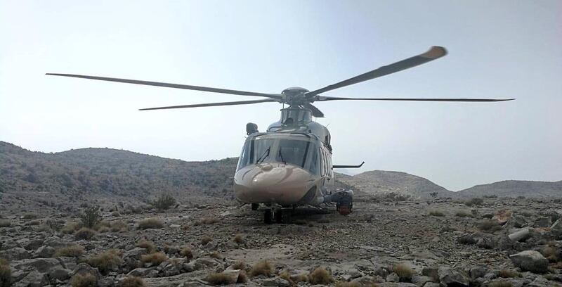 سقوط شخص من أعلى جبل وحالته حرجة