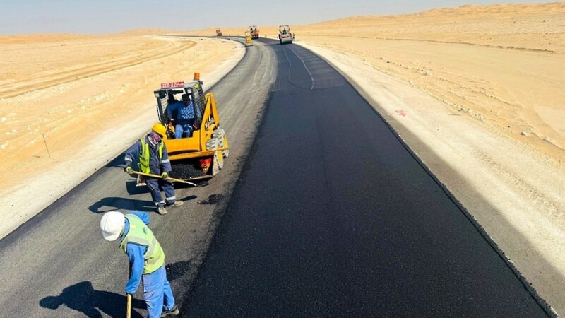 الكشف عن مستجدات مشروع شبكة طرق مقشن