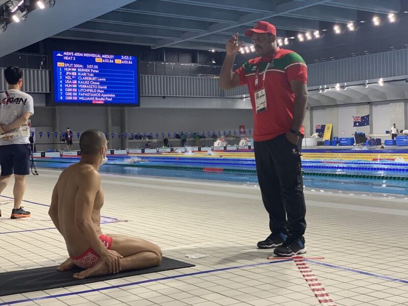 بالصور: سبّاح السلطنة يدخل منافسات أولمبياد طوكيو في الحارة السابعة