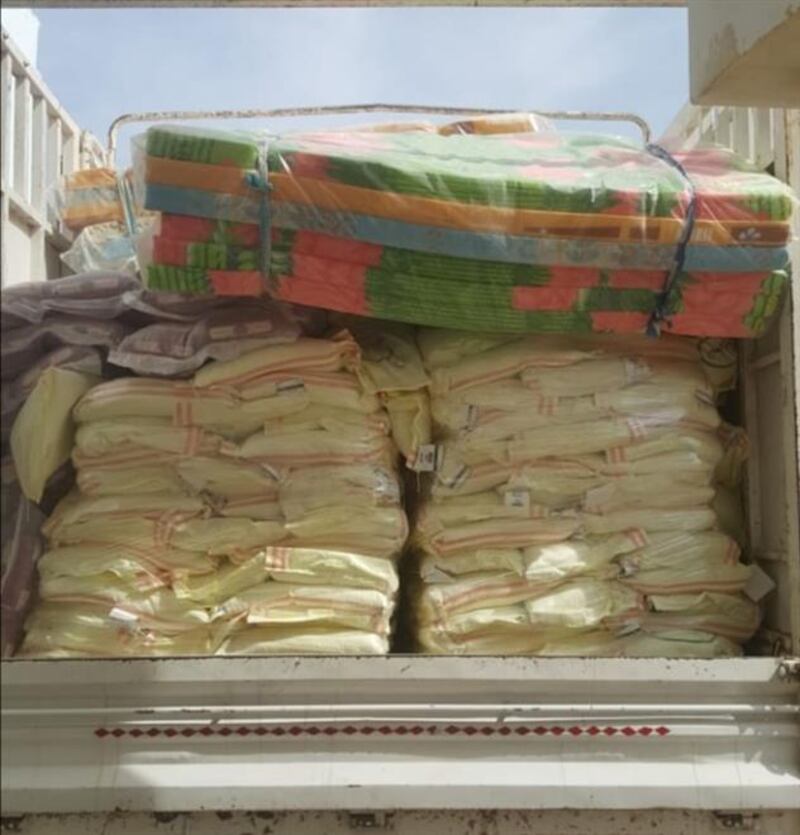 جهود متواصلة للتعامل مع أضرار الحالة الجوية في صحم والخابورة