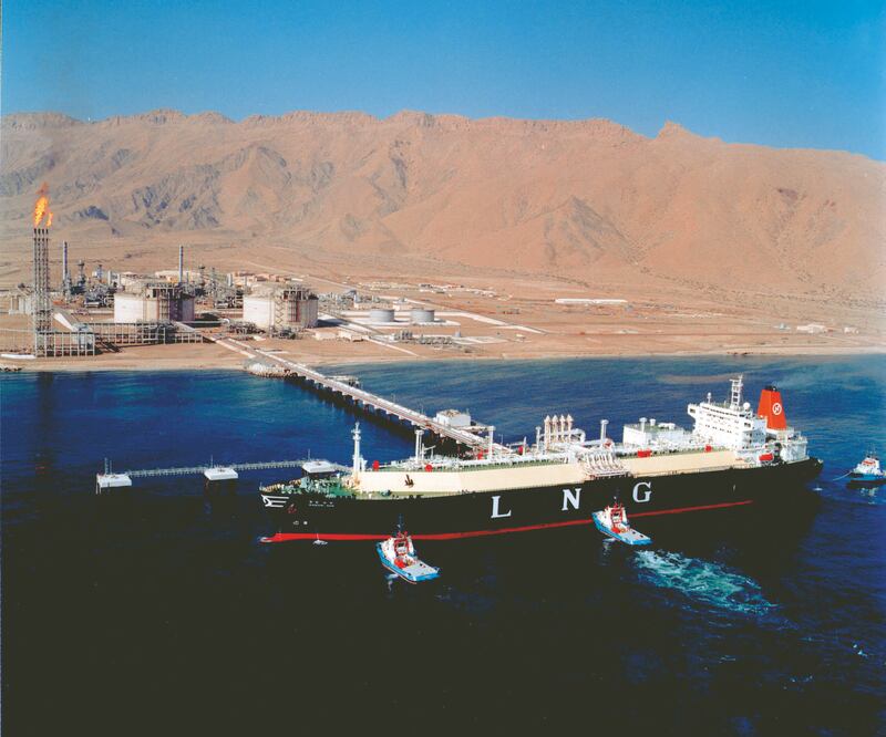 وجهة جديدة تستقبل الغاز العماني