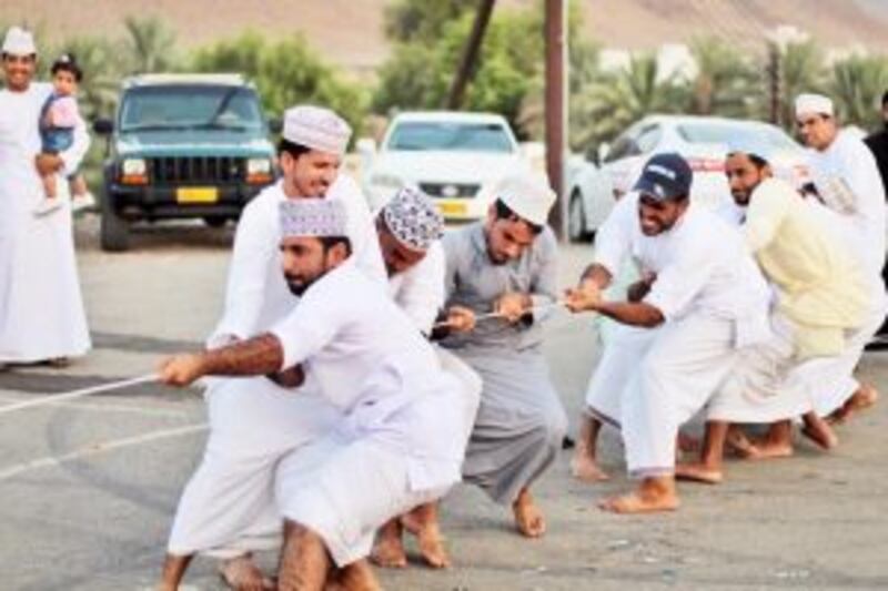 بالصور: ملتقى ترفيهي في الرستاق