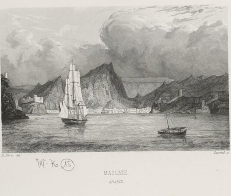 من ضمنها “حراس إمام مسقط”: رسومات قديمة عن عُمان بريشة فنانين فرنسيين