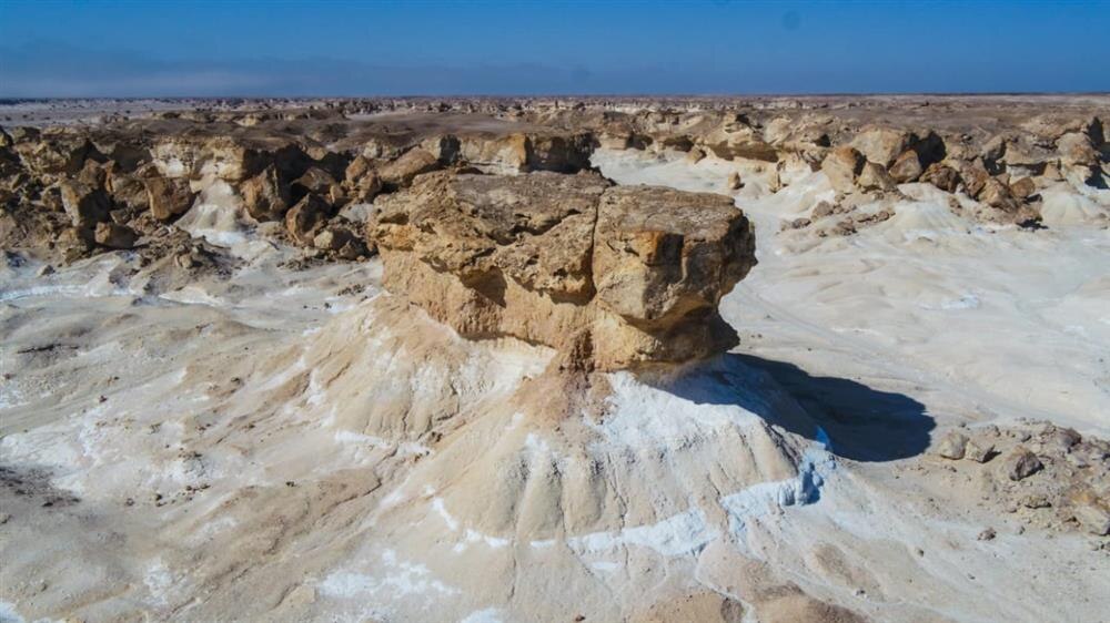 ترسبات صخرية عمرها أكثر من 50 مليون سنة في إحدى الولايات
