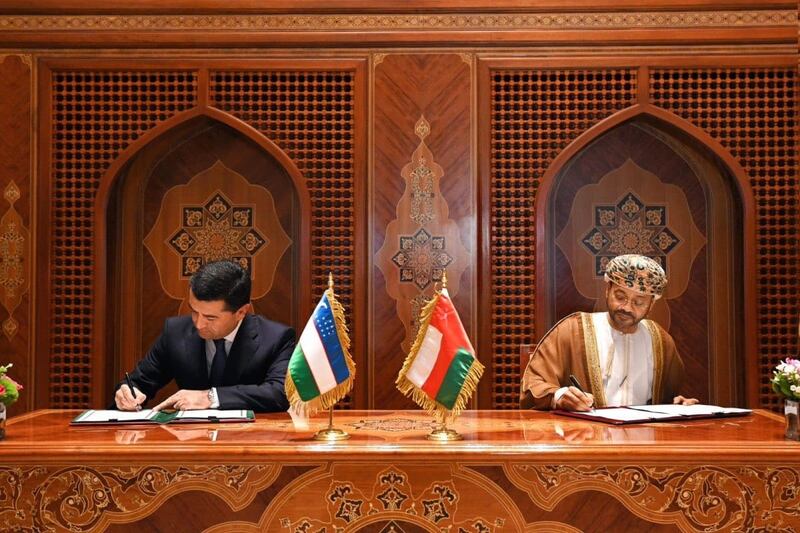 إعفاء متبادل من التأشيرات بين سلطنة عمان وأوزبكستان