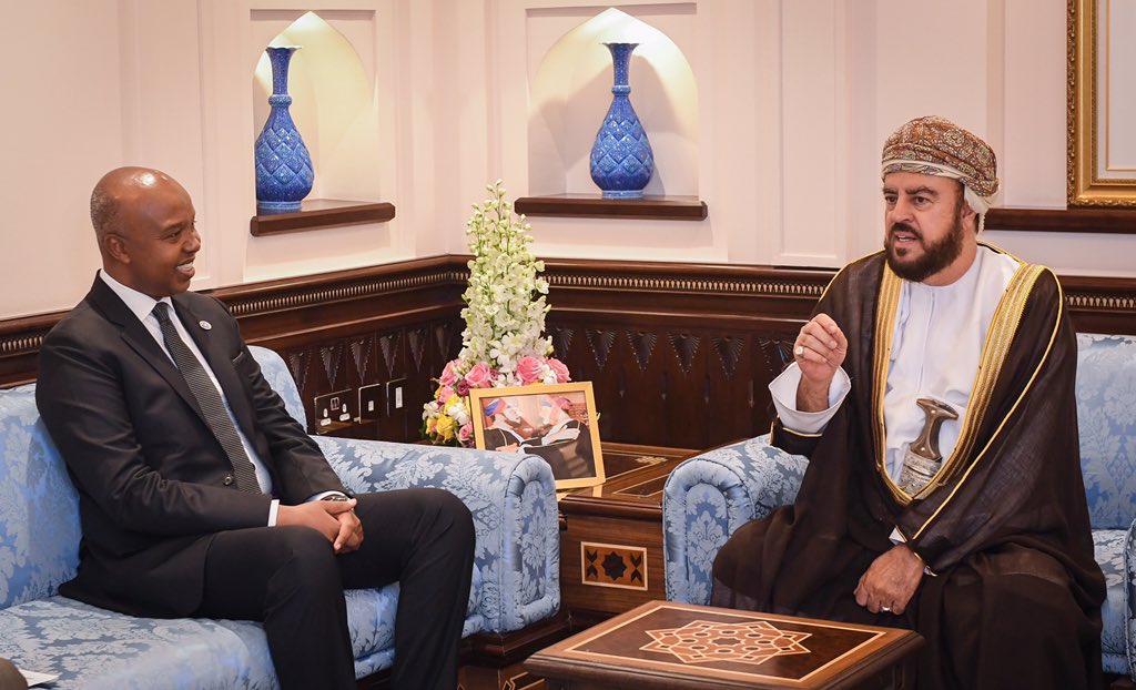 رسالة لجلالة السلطان من الرئيس الصومالي