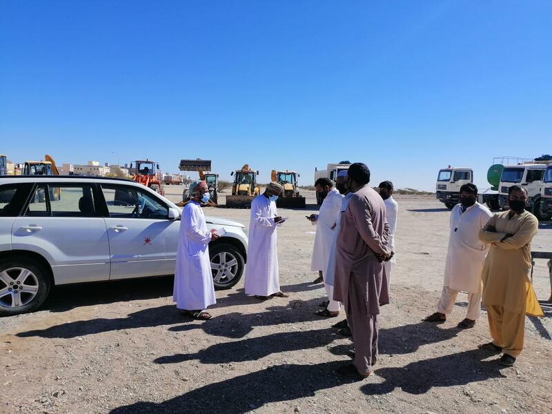 حملة حول التخلص السليم من مخلفات البناء