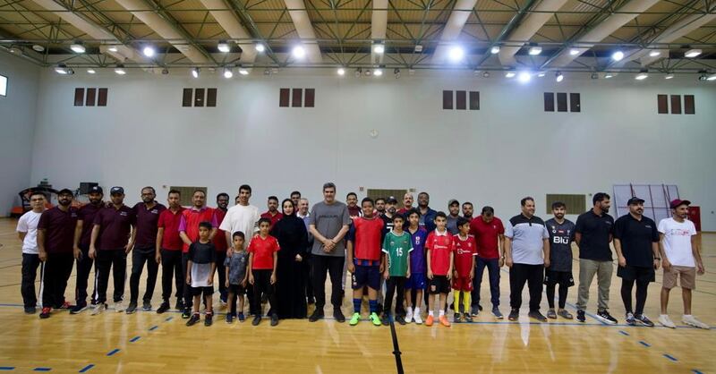 سفارة قطر في مسقط تحتفل باليوم الرياضي