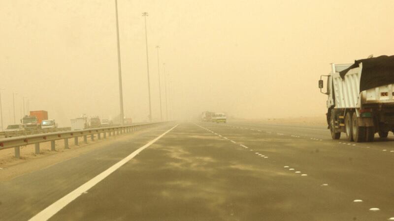 بسبب الرياح: تصاعد للغبار خلال اليومين القادمين