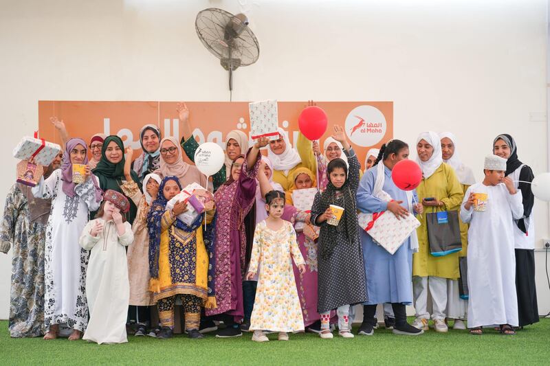 “المها” لتسويق المنتجات النفطية تحتفل بـ”القرنقشوه” مع الأطفال ذوي الإعاقة