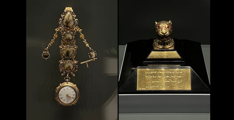 مقتنيات مُهداة للسلطان قابوس بن سعيد بمناسبة زواجه