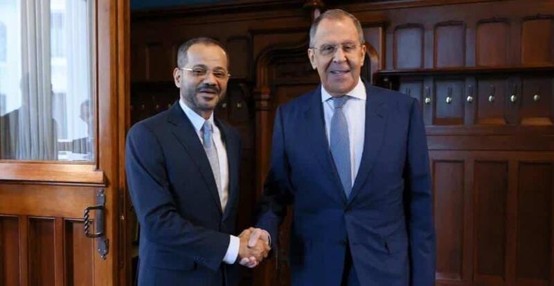 رسالة خطية من جلالة السلطان إلى بوتين