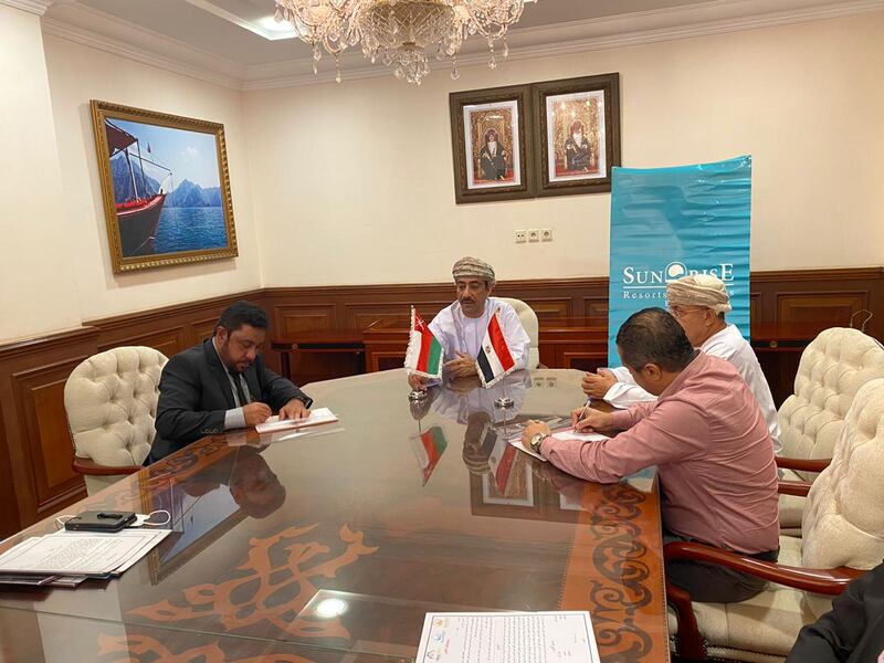 توقيع اتفاقيات تعاون وشراكة عمانية مصرية