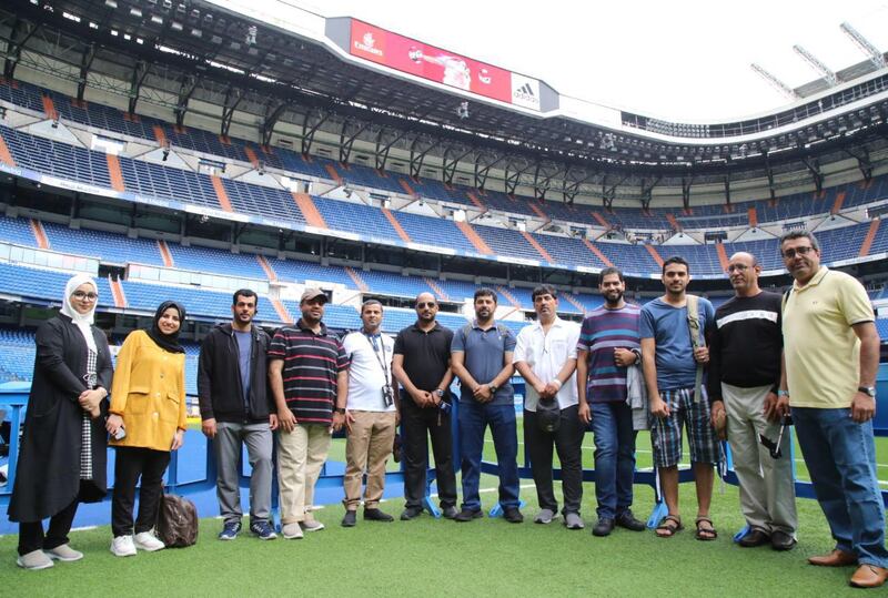 وفد عُماني يزور سانتياجو برنابيو ومعالم سياحية في مدريد