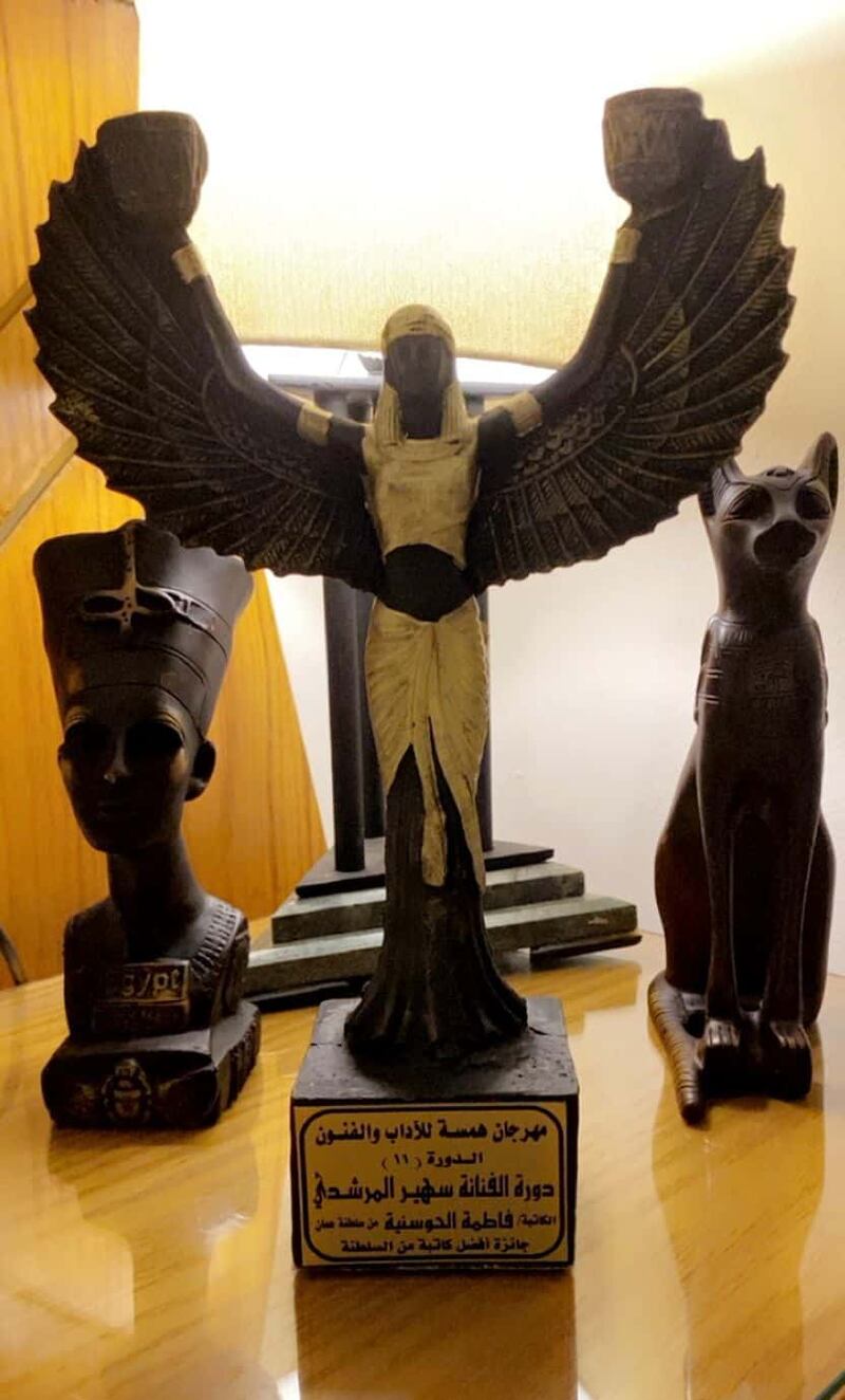 عمانية “أفضل كاتبة” في مهرجان دولي بمصر