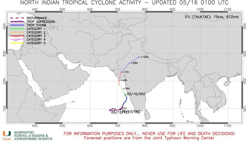 باحث في المناخ: لا تأثيرات لـ تاو تي على السلطنة حتى الآن