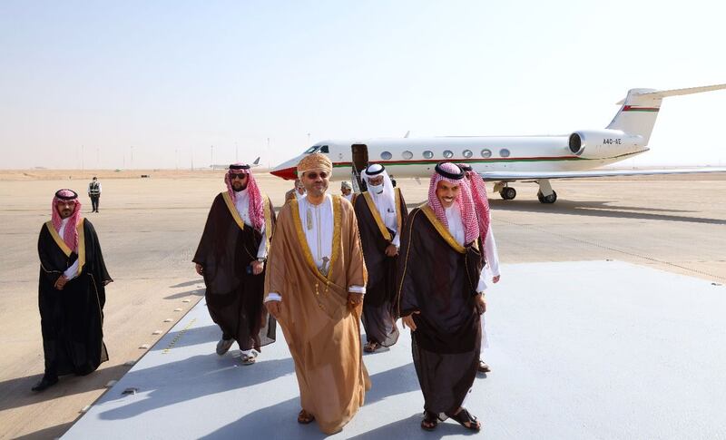 جلالة السلطان يبعث رسالة خطية إلى الملك سلمان