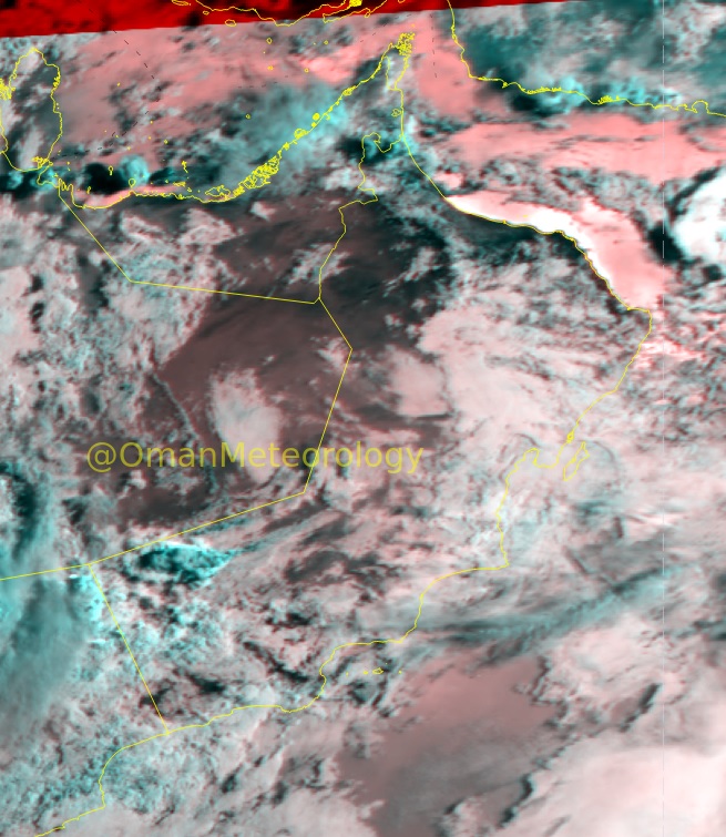أمطار متفاوتة الغزارة اليوم