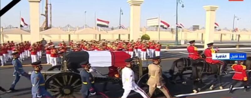سفيرنا لدى مصر يشارك في مراسم تشييع جنازة المشير محمد طنطاوي