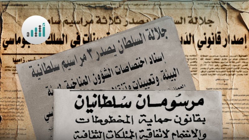 منها يتعلق بـ “ديوان شؤون البلاط، ومكتب القصر”: مراسيم سلطانية صدرت في أكتوبر