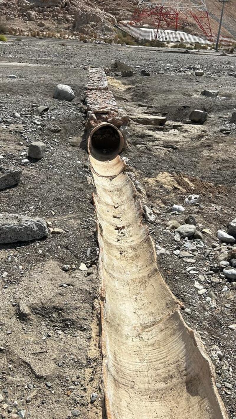 ما قصة القناة المائية التي ظهرت في عبري؟