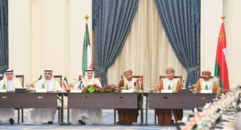 ارتياح عماني كويتي من مستوى العلاقات الثنائية