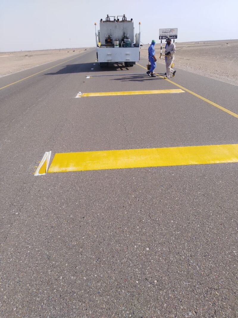 للمتنقلين عبر طريق الربع الخالي: هناك صيانة دورية