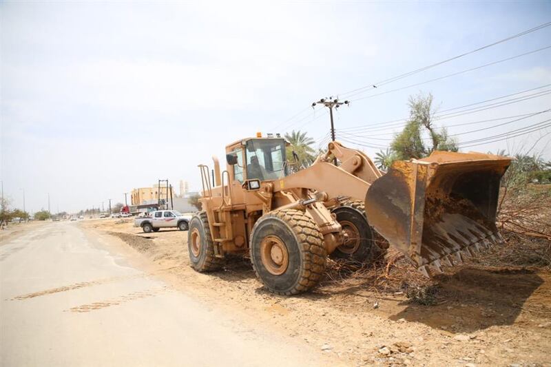 جهود متواصلة للتعامل مع أضرار الحالة الجوية في صحم والخابورة