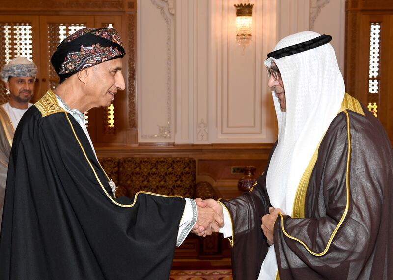 نيابة عن جلالة السلطان: سمو السيد فهد يستقبل رؤساء مجالس برلمانية خليجية