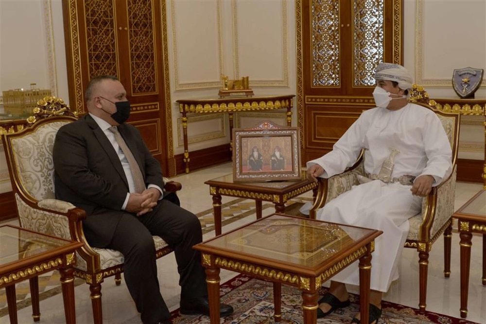 وزير المكتب السلطاني يستقبل سفيري العراق ونيذرلاند