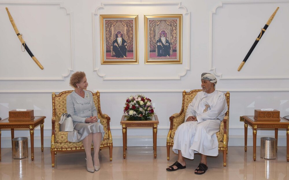 سمو السيد شهاب يستقبل سفيرين