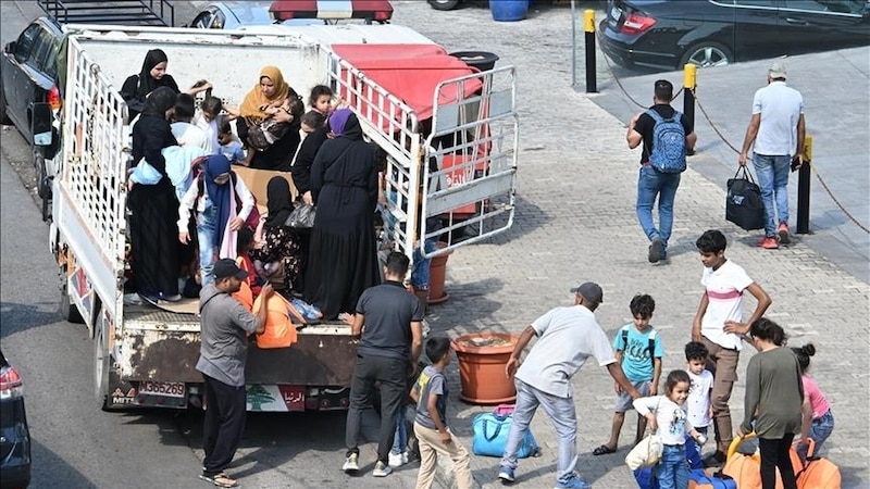 هربوا من الغارات الإسرائيلية على لبنان: ٥٠ ألف نازح إلى سوريا