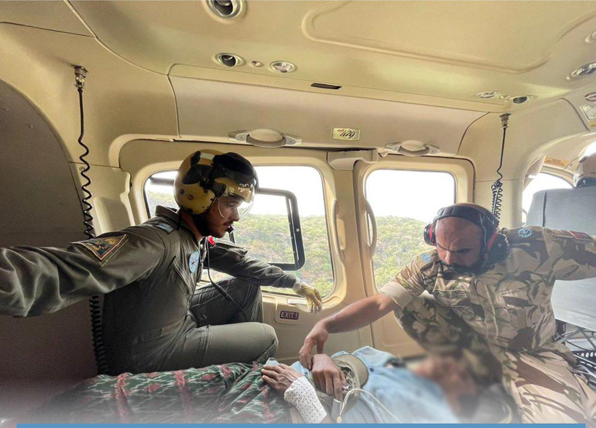 سقوط مواطن من أعالي جبال وادي جرزيز