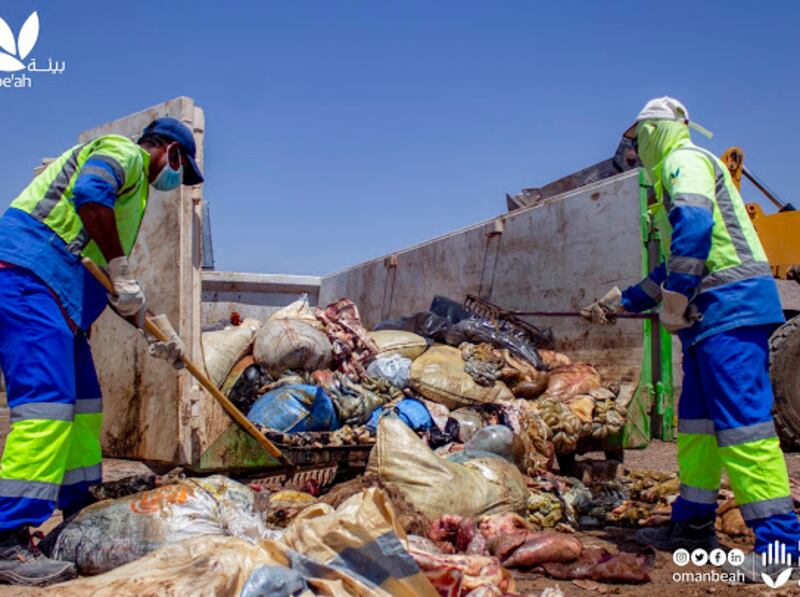 خلال إجازة العيد: بيئة تستقبل أكثر من 29 ألف طن من نفايات الذبح
