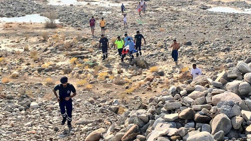 إنقاذ طفل من الغرق وحالته حرجة