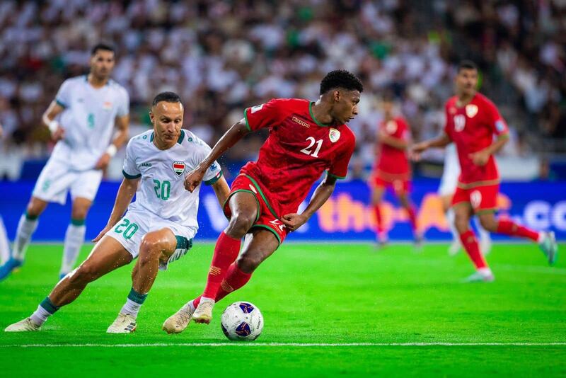 أبرز أحداث مباراة منتخبنا الوطني والمنتخب العراقي