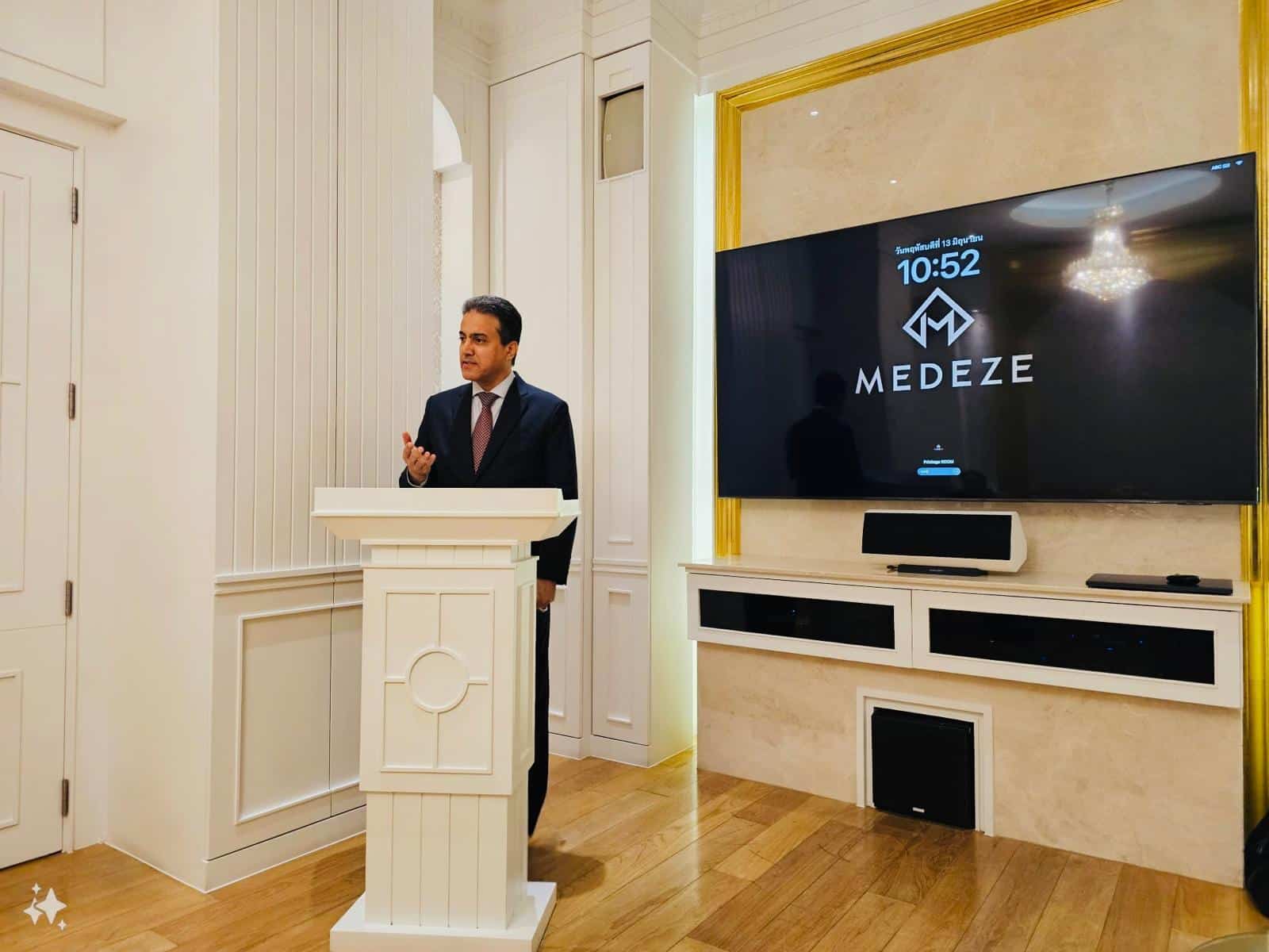 بحث فرص التعاون مع شركة تايلندية رائدة في حفظ وتحليل الخلايا الجذعية