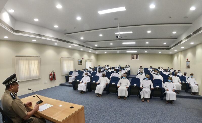 دفعة جديدة تلتحق بشرطة عمان السلطانية