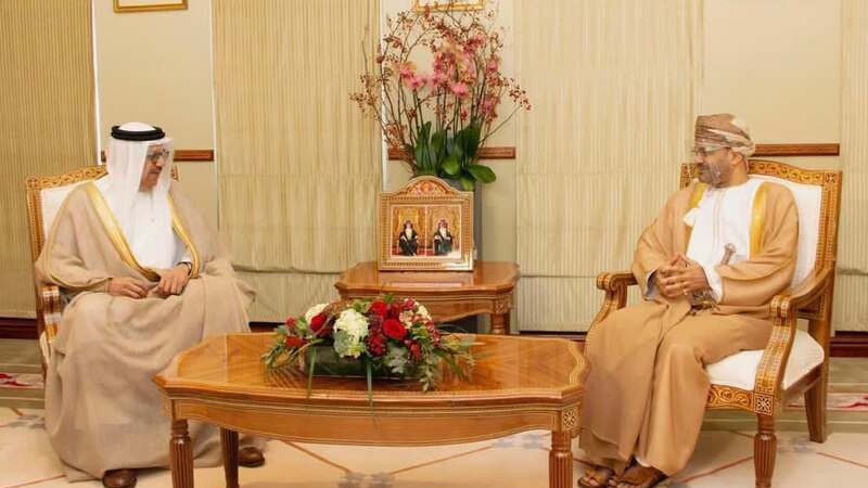 السيد بدر بن حمد يستقبل وزير خارجية البحرين