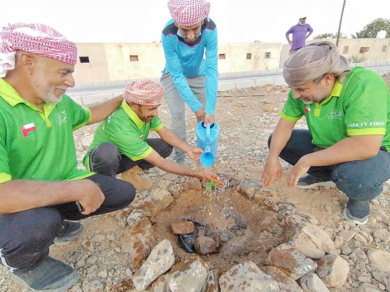 مشاريع خيرية تطوعية في البريمي