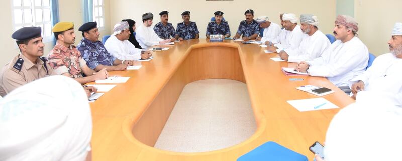 اجتماع في ظفار حول إعصار كيار