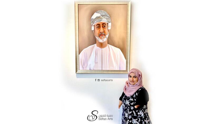 البهلانية: لوحة جلالة السلطان أقرب الأعمال لي.