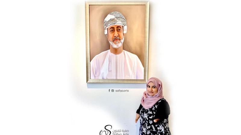 البهلانية: لوحة جلالة السلطان أقرب الأعمال لي.