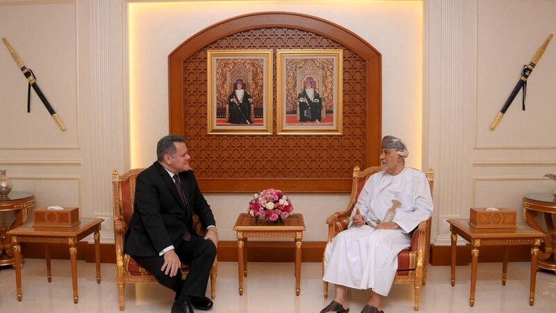 سمو السيد شهاب يستقبل السفير البرازيلي