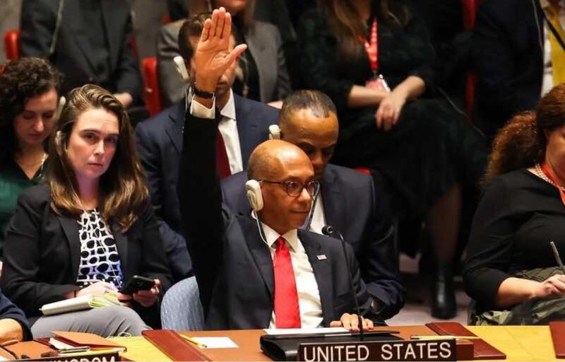 “فيتو” أمريكي جديد ضد مشروع قرار يطالب بوقف الحرب على غزة 