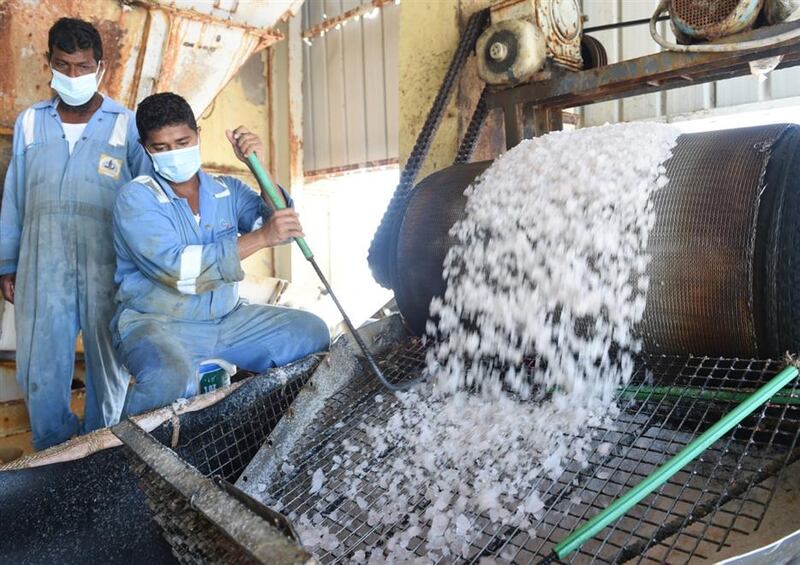 أول مشروع من نوعه في السلطنة  حول الملح