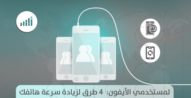 لمستخدمي الآيفون: ٤ طرق لزيادة سرعة هاتفك 