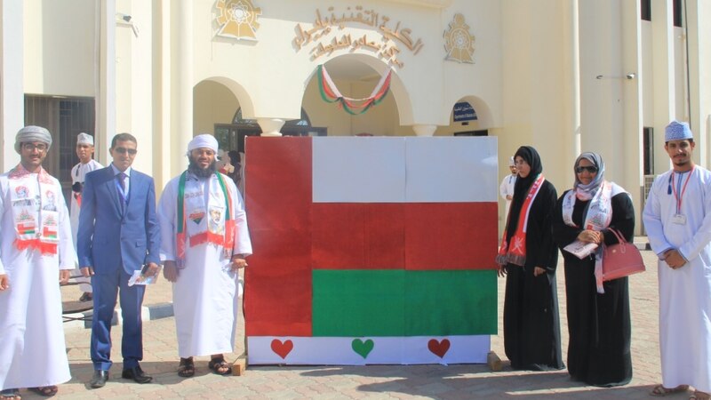 احتفالية في الكلية التقنية بإبراء بمناسبة العيد الوطني