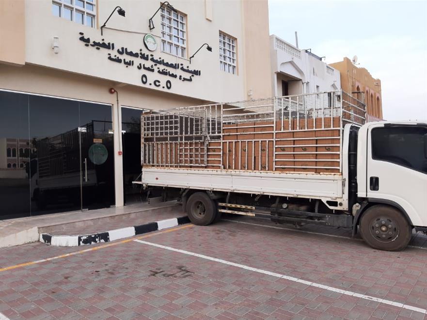 جهود متواصلة للتعامل مع أضرار الحالة الجوية في صحم والخابورة